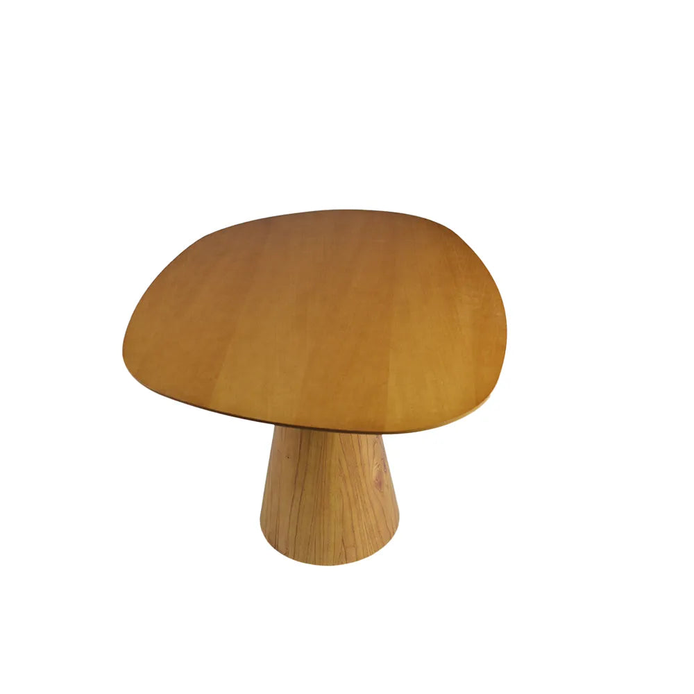 Mesa de Jantar Orgânica para 2 Lugares Sollus 90 cm - Freijó