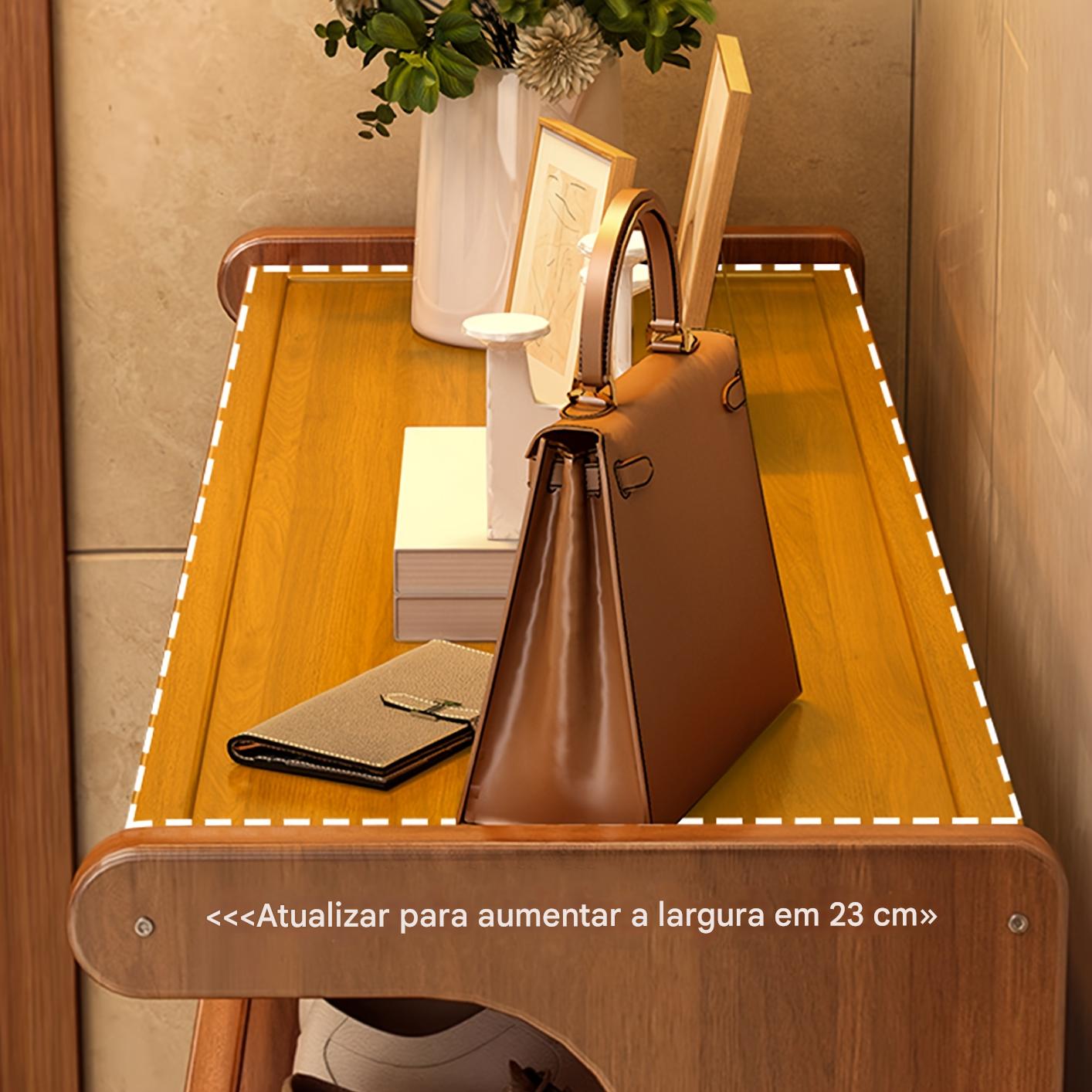 Organizador de Sapatos com em Madeira + 1 Ano de Garantia