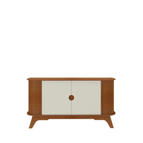 Buffet 2 Portas Tivoli 140 cm - Mel c/ Off White