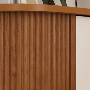 Buffet 2 Portas Tivoli 140 cm - Mel c/ Off White