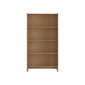 Cristaleira Madeira Maciça 2 Portas com Vidro Canelado Amsterdã 100 cm - Natural c/ Verde