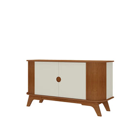 Buffet 2 Portas Tivoli 140 cm - Mel c/ Off White