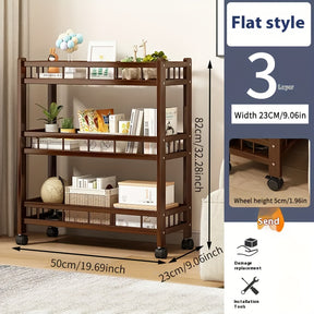 8-story Bamboo Shoe Rack, Multi-purpose Storage Rack, Narrow Space Storage Rack, Simple Bamboo Shoe Rack Suitable For Various Rooms, Room Decoration Rack, Bookshelf Kitchen Shelf, Holiday Gift, Housewarming Gift. Shoe Storage Box