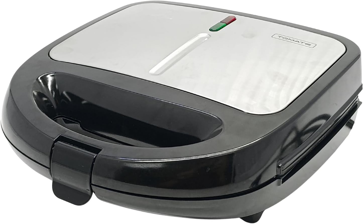 Sanduicheira e Grill Elétrica Antiaderente Preto 3 em 1 850W Compacta e Versátil