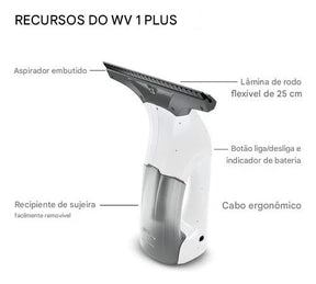 Rodo Elétrico a Vácuo Kärcher WV 1