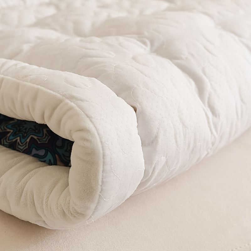 One Plush Thick Bohemian Style Handmade All-Season Non-Slip Multifunctional High-Quality Sofa Cushion, Adding Unique Charm with Eye-Catching Colors and Patterns for the Entire Home Space