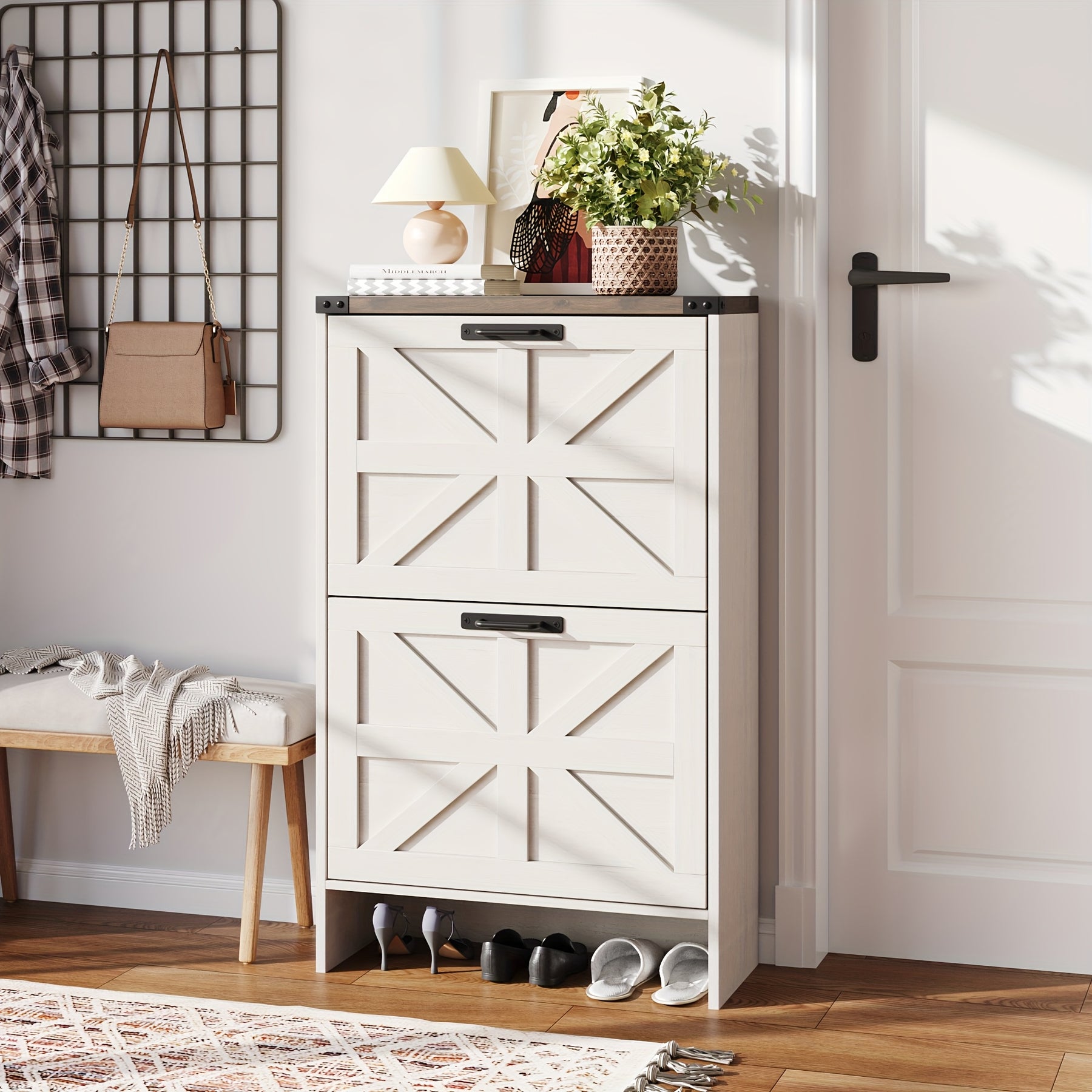 Armário para Sapatos para Hall de Entrada + 1 Ano de Garantia