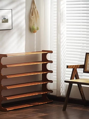 Organizador de Sapatos com em Madeira + 1 Ano de Garantia